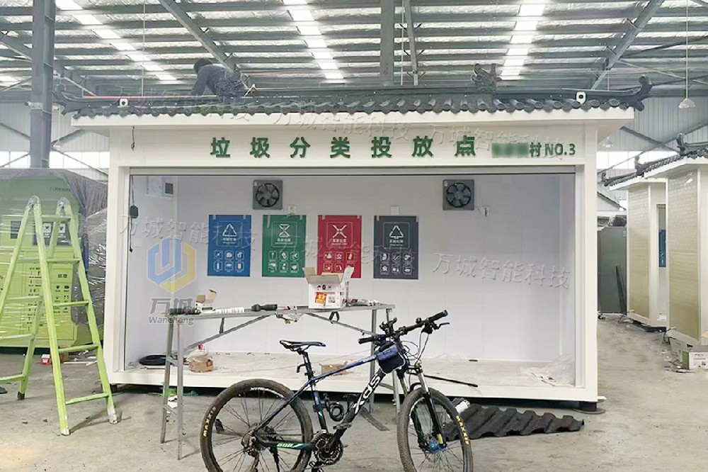 浙江老客戶一批仿古垃圾（jī）房工程案例