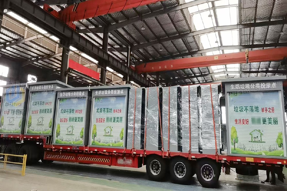老客戶第三大批定製款現（xiàn）代簡約風實用型（xíng）垃（lā）圾房、垃圾箱工程案例（lì）