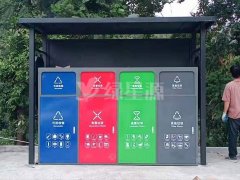 浙江四分類（lèi）垃圾分（fèn）類亭（tíng）安裝實（shí）例