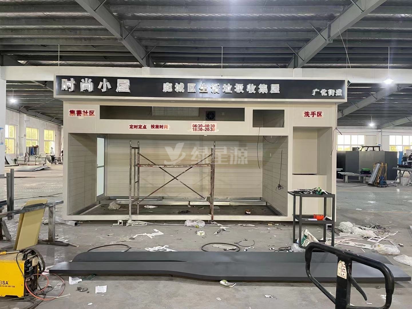 浙江溫州垃圾房發貨（huò）配圖二